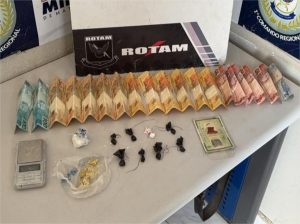 Rotam prende homem foragido da Justiça por tráfico de drogas em Cuiabá